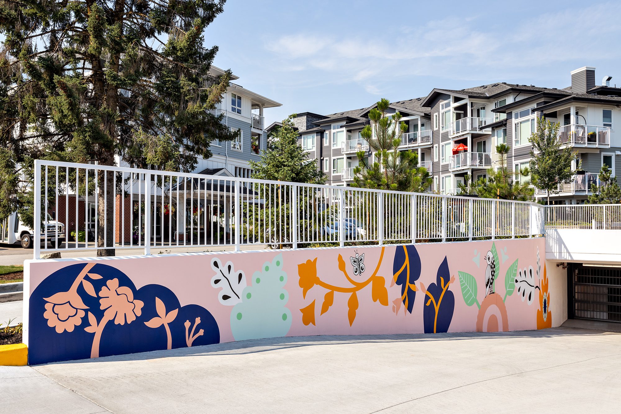 Solaro Rental Langley Home Mural Art