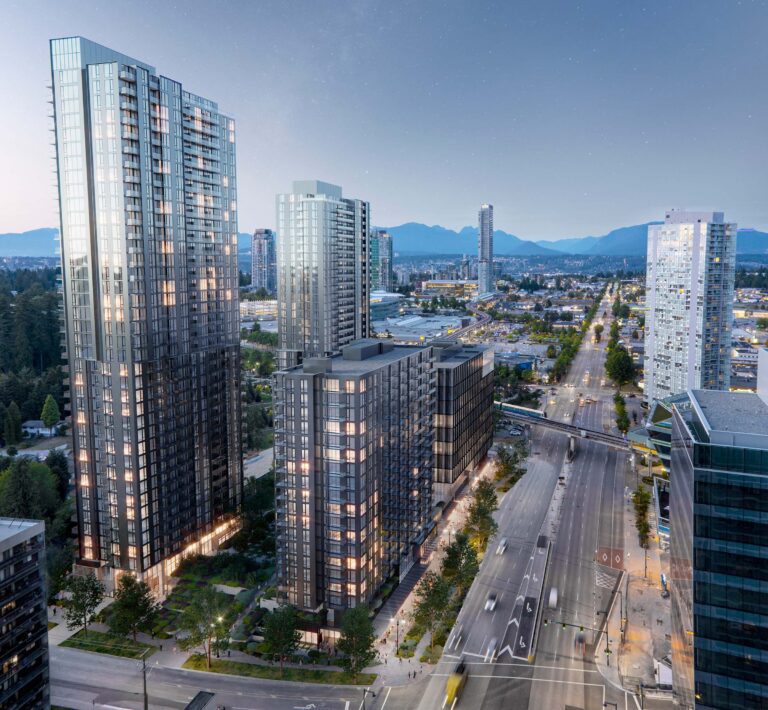 Studio to 3 Bedroom Rental Homes Coming to Downtown Surrey Early 2024